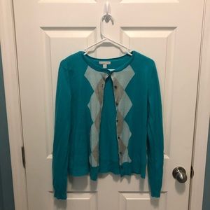 NY&CO argyle cardigan